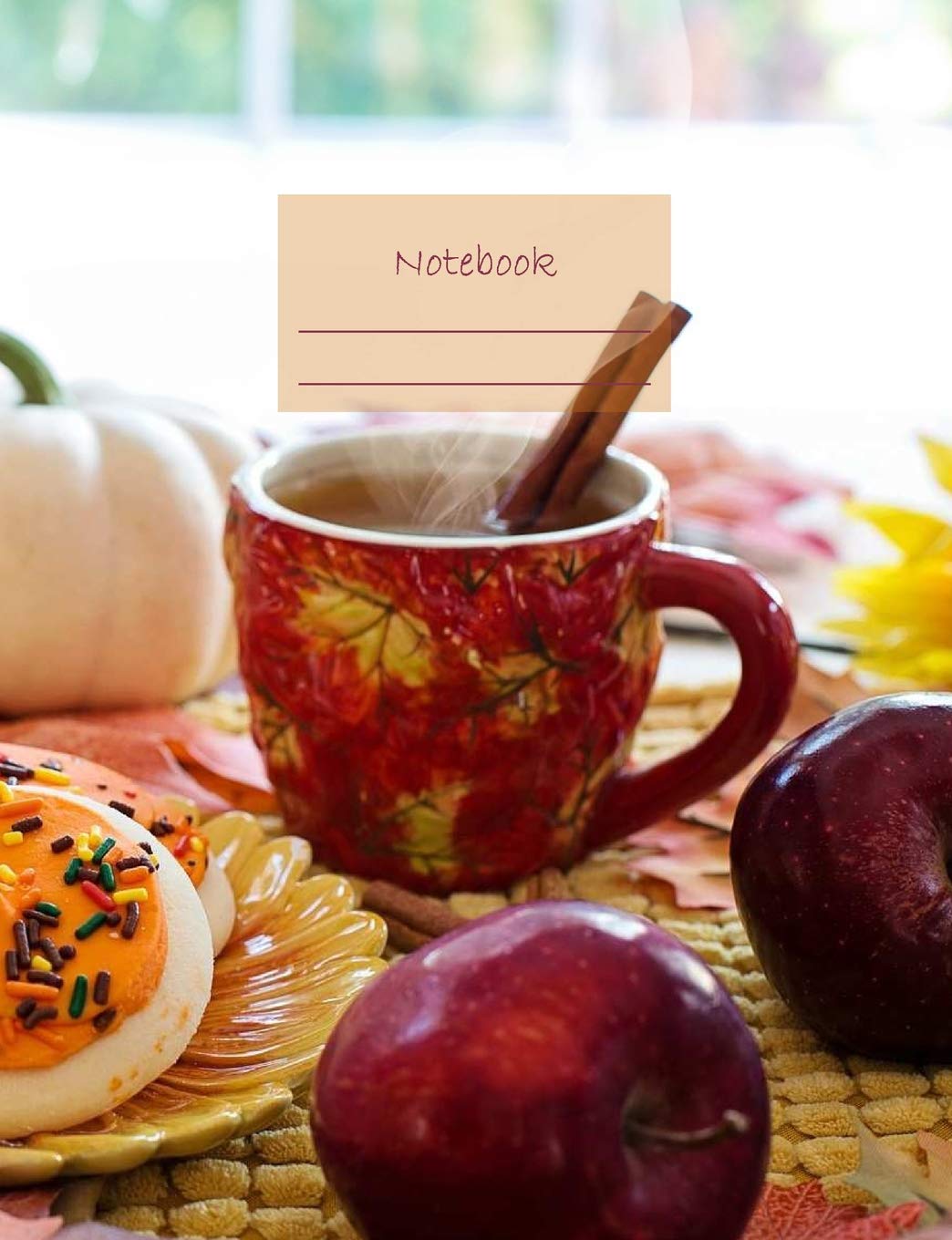 ler totalmente Notebook: Composition Notebook. College Ruled with Soft Matte Cover. 120 Pages. Perfect for School Notes, Ideal as a Journal or a Diary. 9.69 X 7.44. Great Gift Idea. (Hot Tea Cinnamon Cover).
