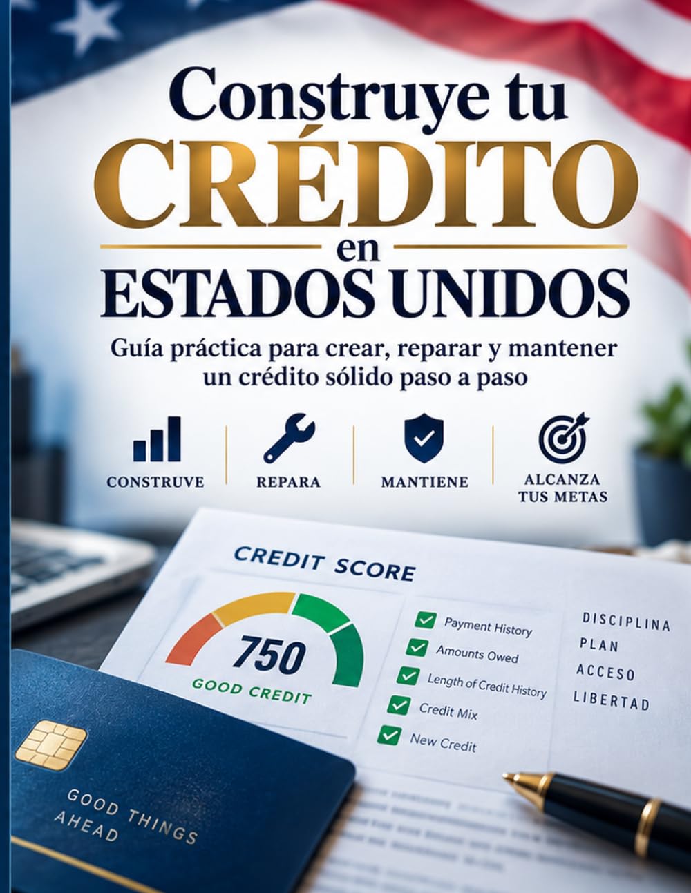 Construye tu Crédito en Estados Unidos: Guía práctica para crear, reparar y mantener un crédito sólido paso a paso (Spanish Edition) baixar o livro de graça