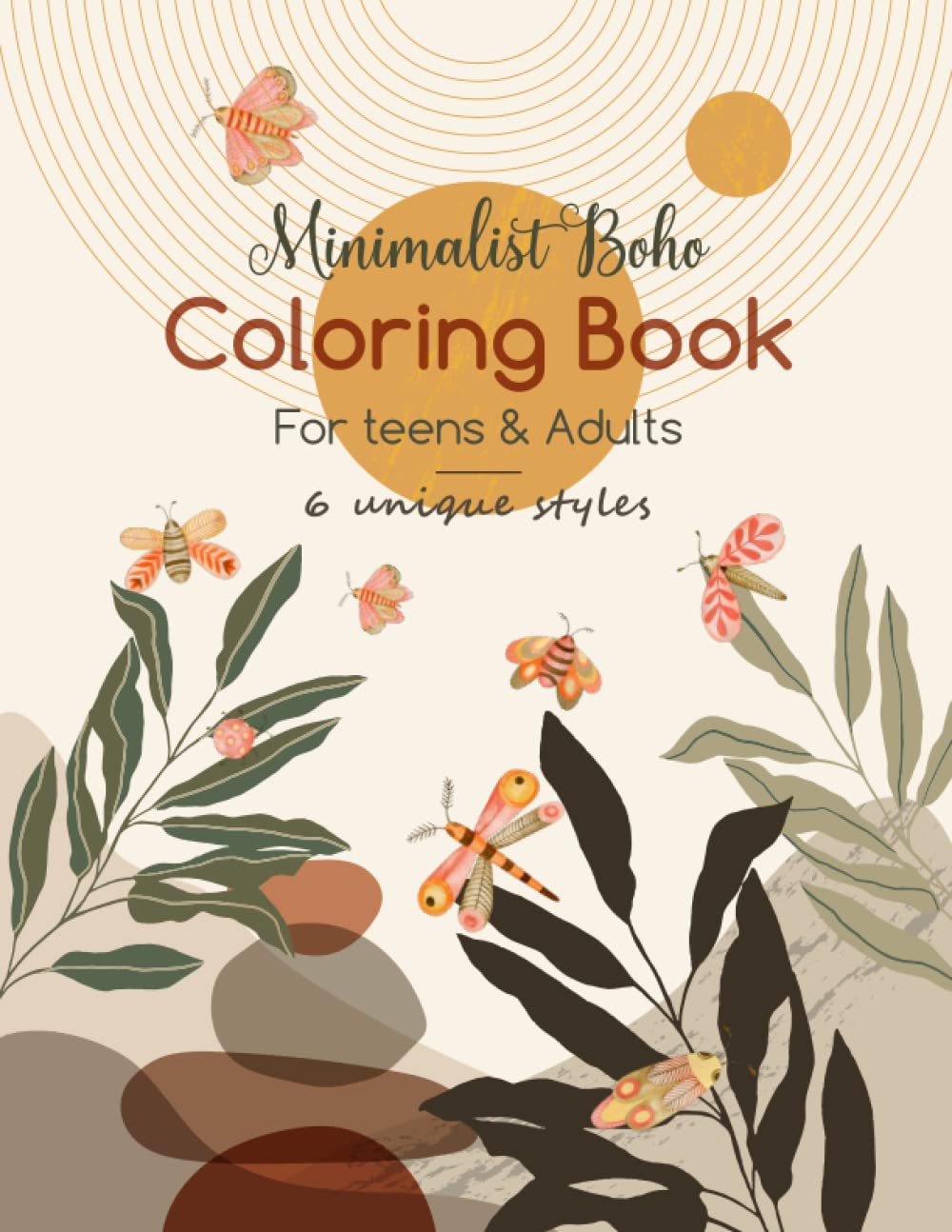Minimalist Boho Coloring Book for Teens & Adults Relaxation: aesthetic minimalist boho landscape coloring book for adults & teens, minimalist boho... aesthetic minimalist boho coloring book baixar livro de graça