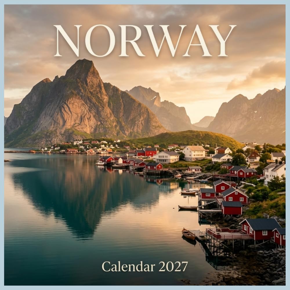 ler totalmente Norway Calendar 2027: Discover the breathtaking fjords, majestic mountains, and charming coastal villages of Scandinavia