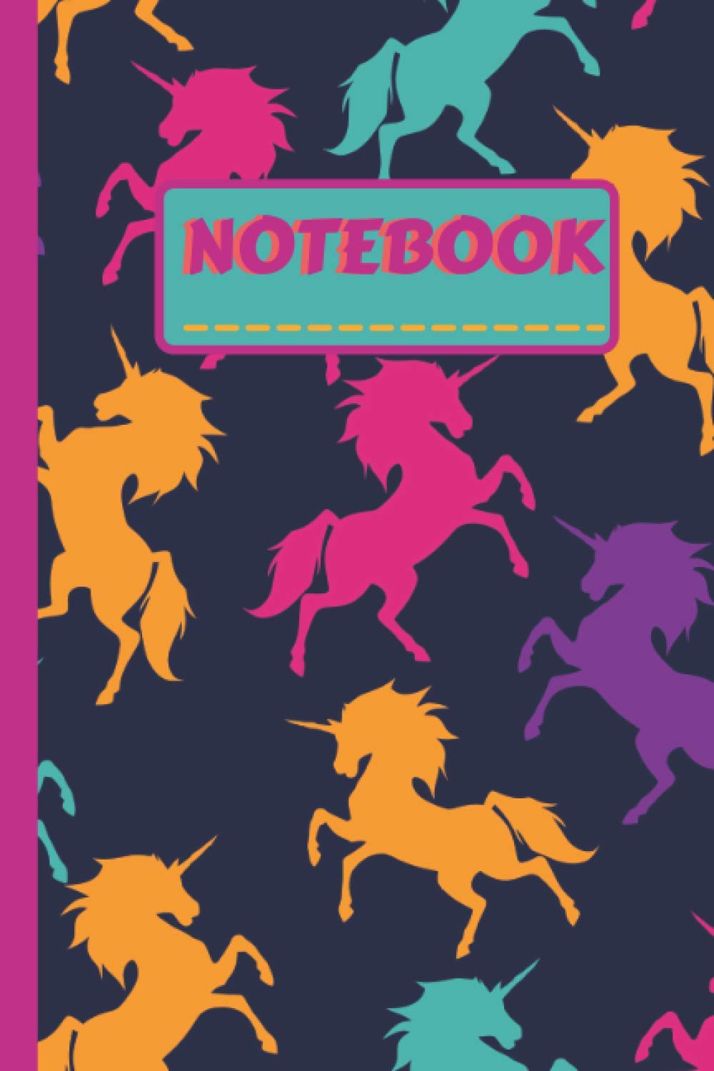 NOTEBOOK: Unicorn Notebook For Girls College Ruled(120 Pages 6'' x 9'') Journal Lined,Diary Notebook Men & Women baixar livro de graça
