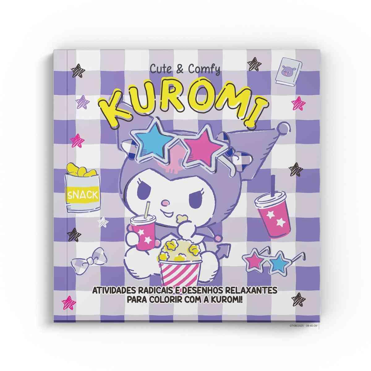 ler totalmente Kuromi Cute & Comfy - Livro de Colorir para Crianças