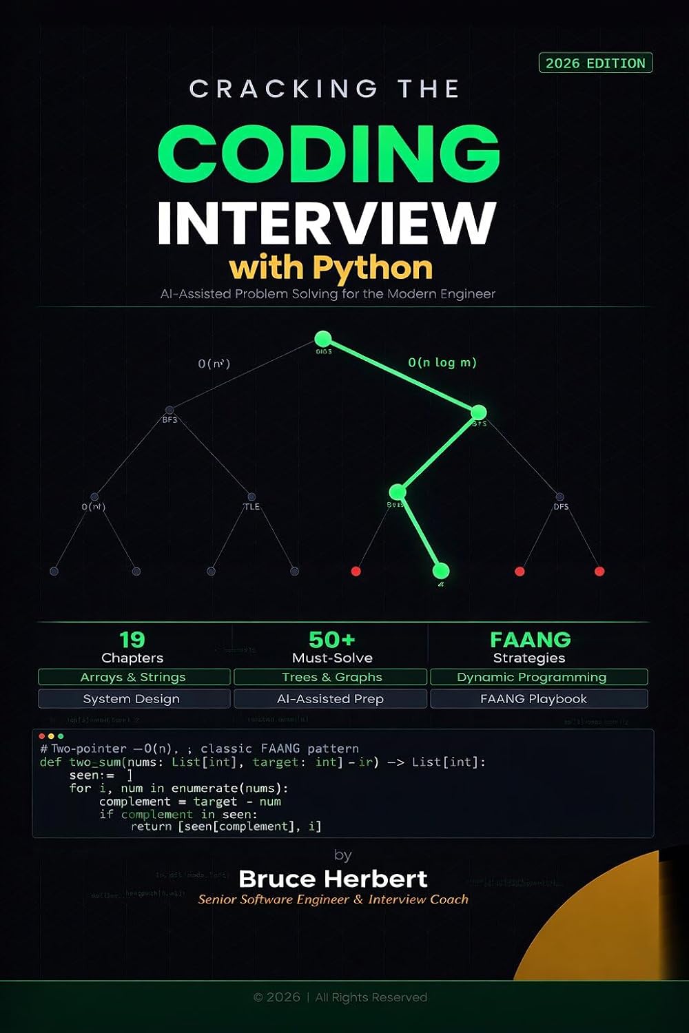 ler totalmente Cracking the Coding Interview with Python: 2026 Edition: The Complete Guide to Algorithms, Problem-Solving, and AI-Assisted Interview Prep (English Edition)