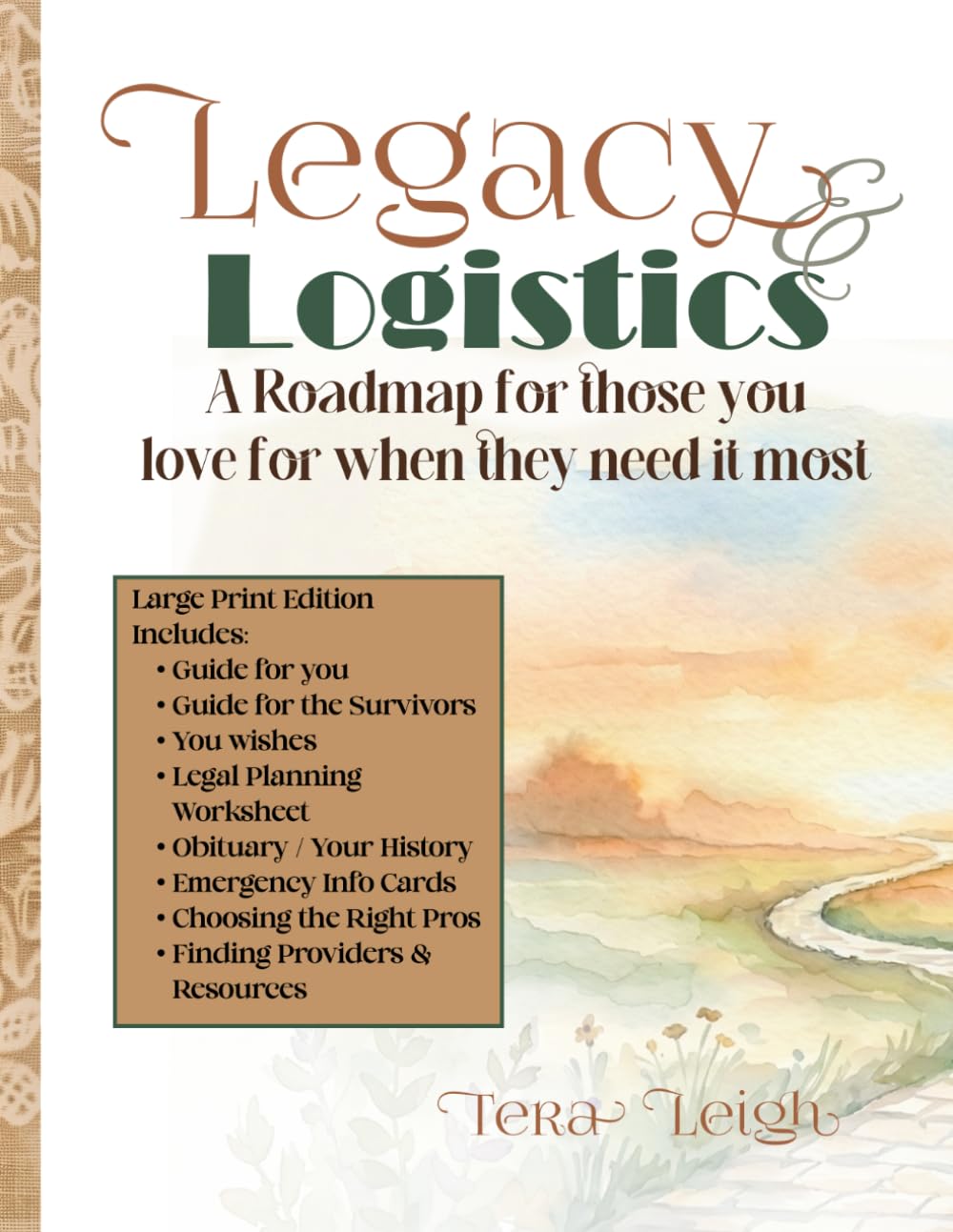 capítulo por capítulo baixar Legacy & Logistics: A Roadmap for Those You Love When They Need It the Most: Includes Fillable Worksheets, Checklists, and a Printable Organizer System