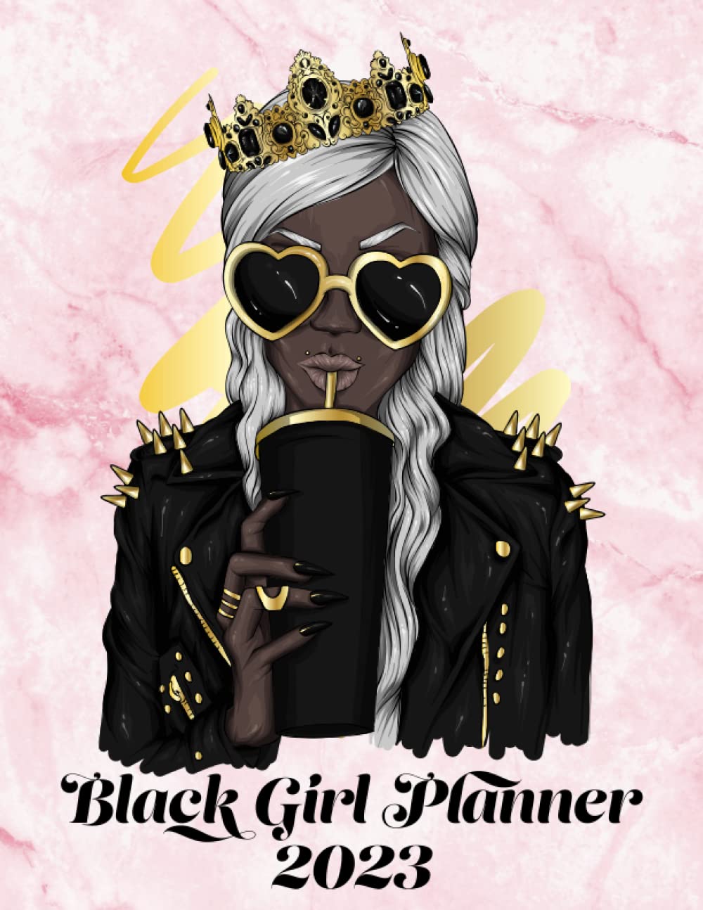 capítulo por capítulo baixar Black Girl Planner 2023: African American Black Women planner | Daily, Weekly and Monthly Calendar & Organizer | Daily hourly planning With Priorities... To-Do Lists & Notes | Afrocentric Planner