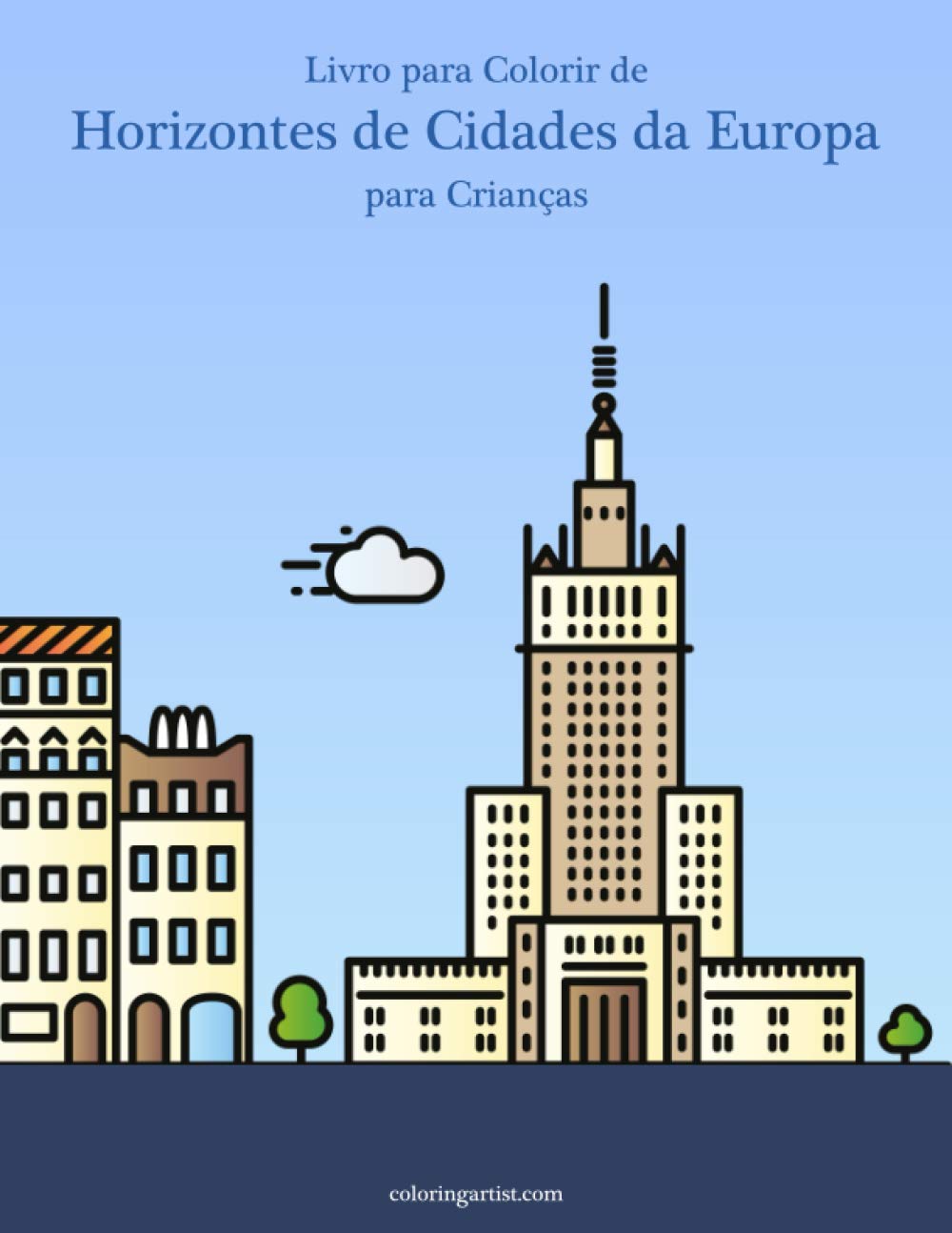 ler totalmente Livro para Colorir de Horizontes de Cidades da Europa para Crianças: 1