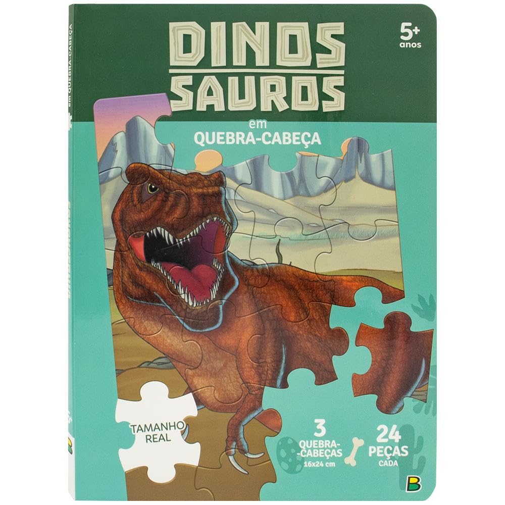 Dinossauros em Quebra-Cabeça baixar o livro de graça