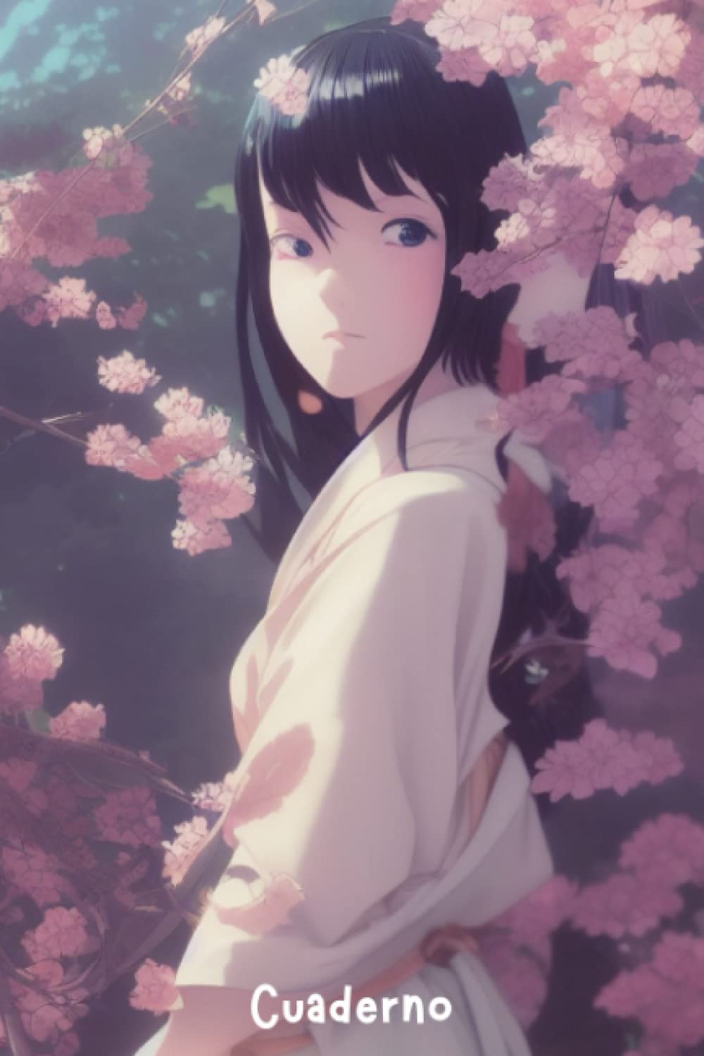 ler totalmente Kimono japonés: una libreta kawaii con una joven vestida con un traje tradicional japonés: 100 páginas | 15,2 x 22,8 cm (Spanish Edition)