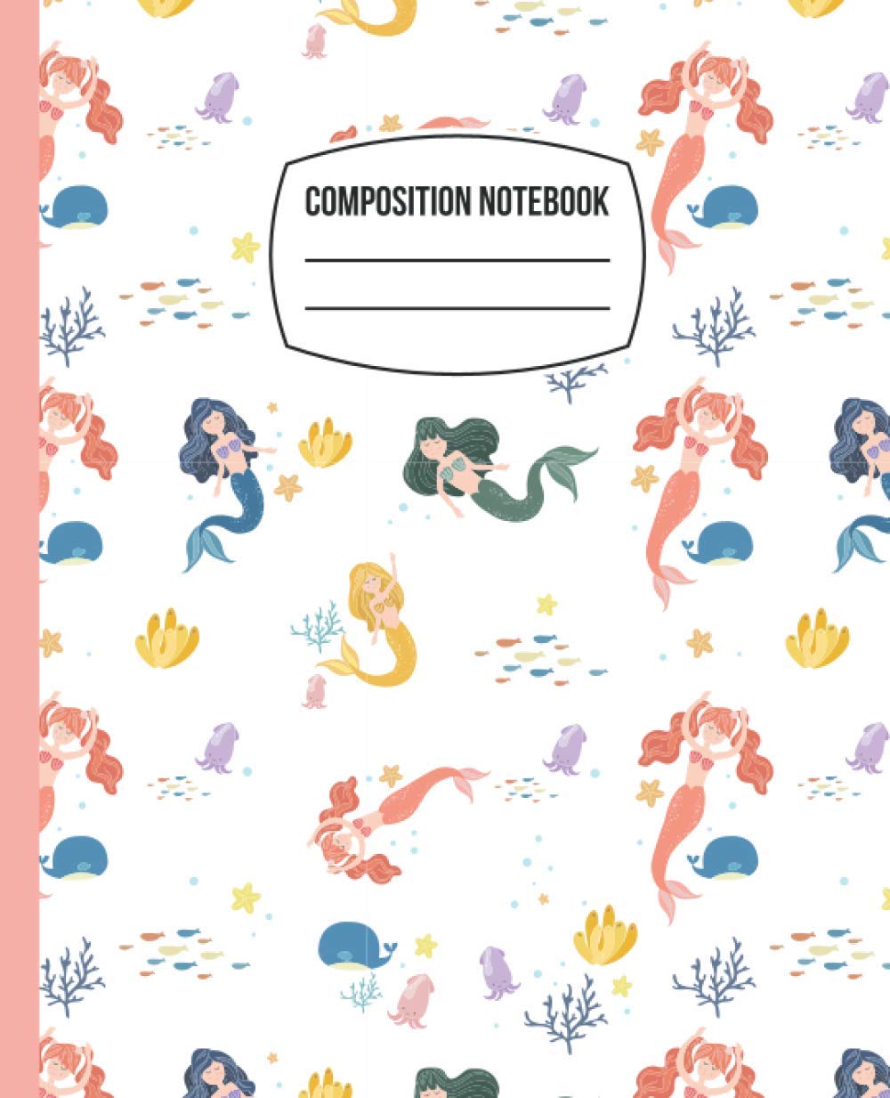 Composition Notebook: A Cute Mermaid Notebook for Kids College Ruled Composition Notebook Colorful Designs Ideal for Writing Children’s baixar livro de graça