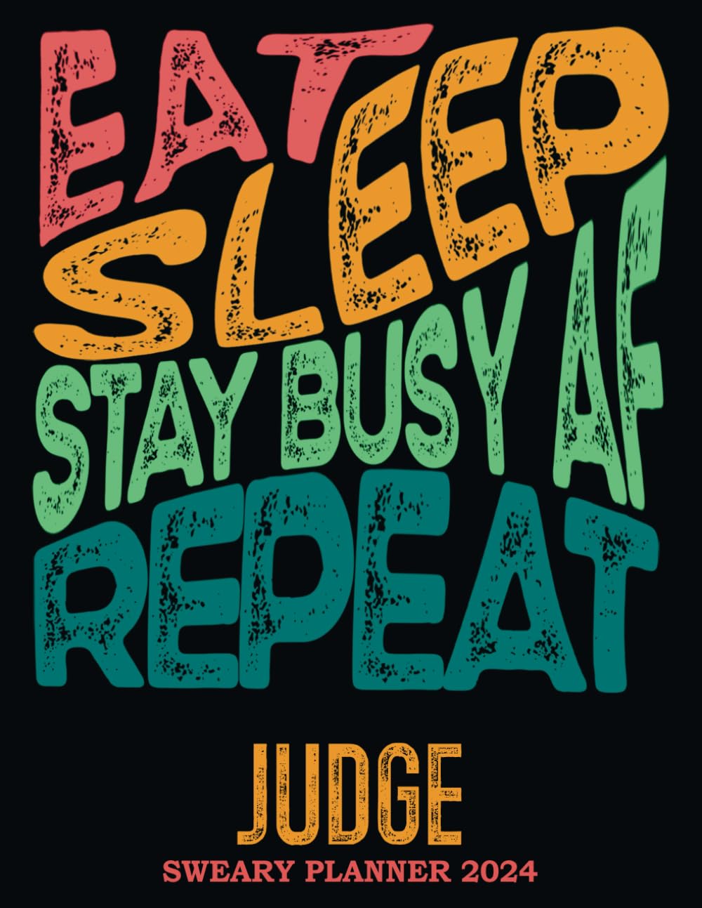 Judge Sweary Planner: Gift For Men Women Coworker Work Boss Mom Dad for Christmas, Birthday & Appreciation - 2024 Retro MONTHLY Dated Book With To Dos, Password Log & Notes baixar o livro de graça