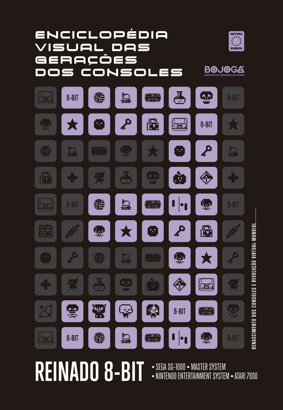 Enciclopédia Visual das Gerações dos Consoles - Terceira Geração: Reinado 8-Bit