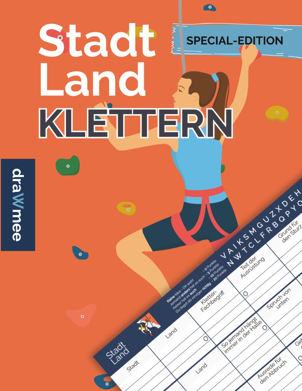 ler totalmente Stadt Land Klettern: Quiz Geschenk für Kletterer, Boulderer und Kletterhallen: Spielblock mit 35 Blatt Din-A4 (Seiten zum Ausschneiden) (German Edition)