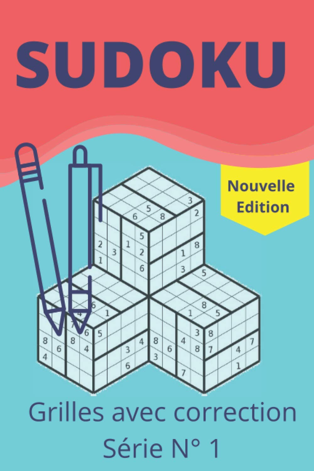 Sudoku grilles avec correction: Carnet de Sudoku niveau moyen-difficile (French Edition) baixar livro de graça