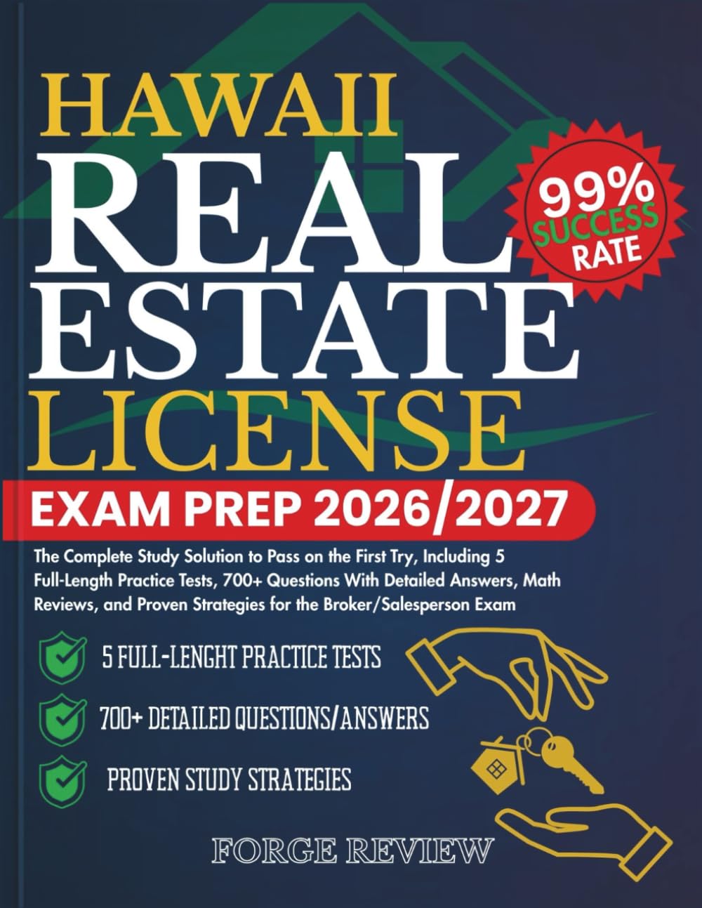 ler totalmente HAWAII Real Estate License Exam Prep 2026/2027: The Complete Study Solution to Pass on the First Try, Including 5 Full-Length Practice Tests, 700+... Strategies for the Broker/Salesperson Exam