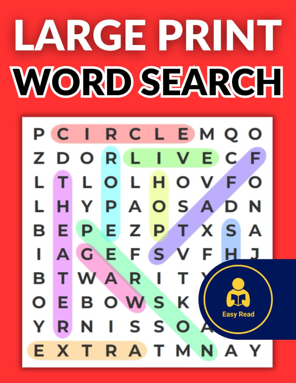 Large Print Word Search Book For Adults: Easy-to-See: Brain Exercise & Improve Cognitive Skills baixar livro de graça