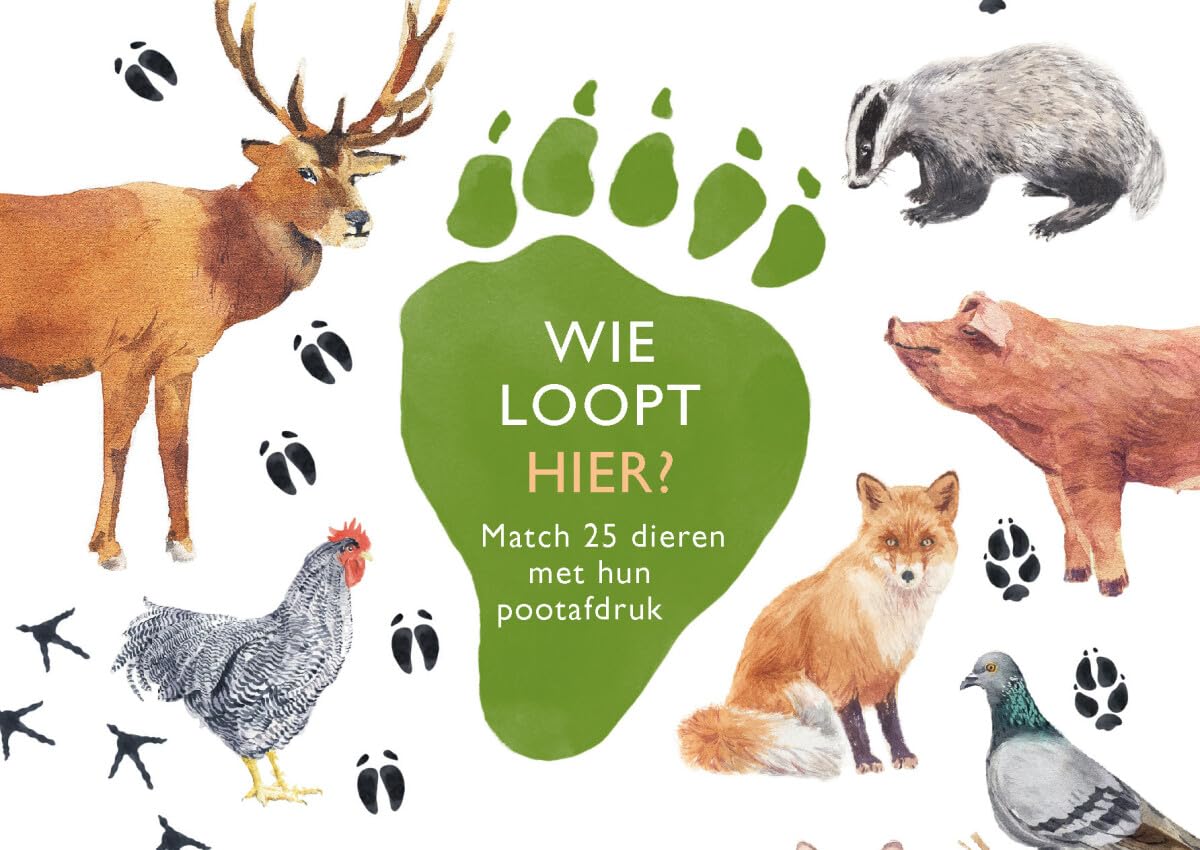 Match a Track Near You: Match 25 Animals To Their Paw Prints