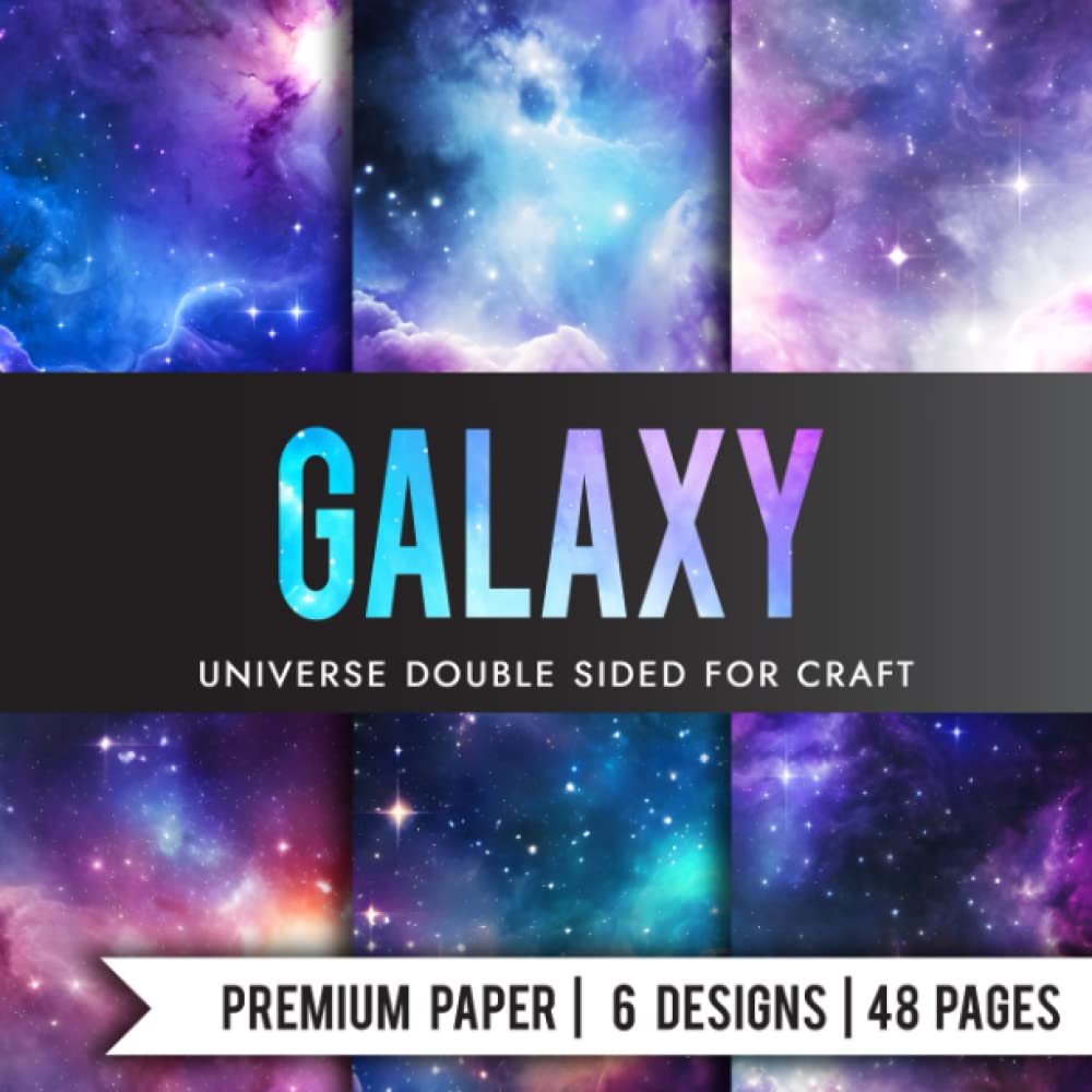 capítulo por capítulo baixar Galaxy Scrapbook paper decorative Craft pages Double Sided: space Scrapbooking Paper Premium paper decorative Craft pages for gift wrapping origami Journaling and Card Making for Crafters
