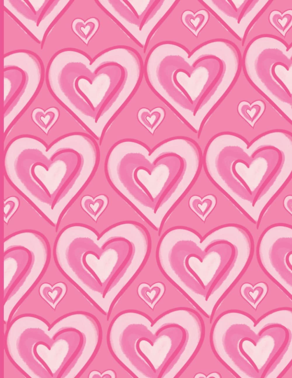 Notebook Aesthetic: Preppy, Hot Pink, Heart, Aesthetic Notebook For School, College Ruled, Notebook for Teens, Composition Notebook Preppy baixar livro de graça