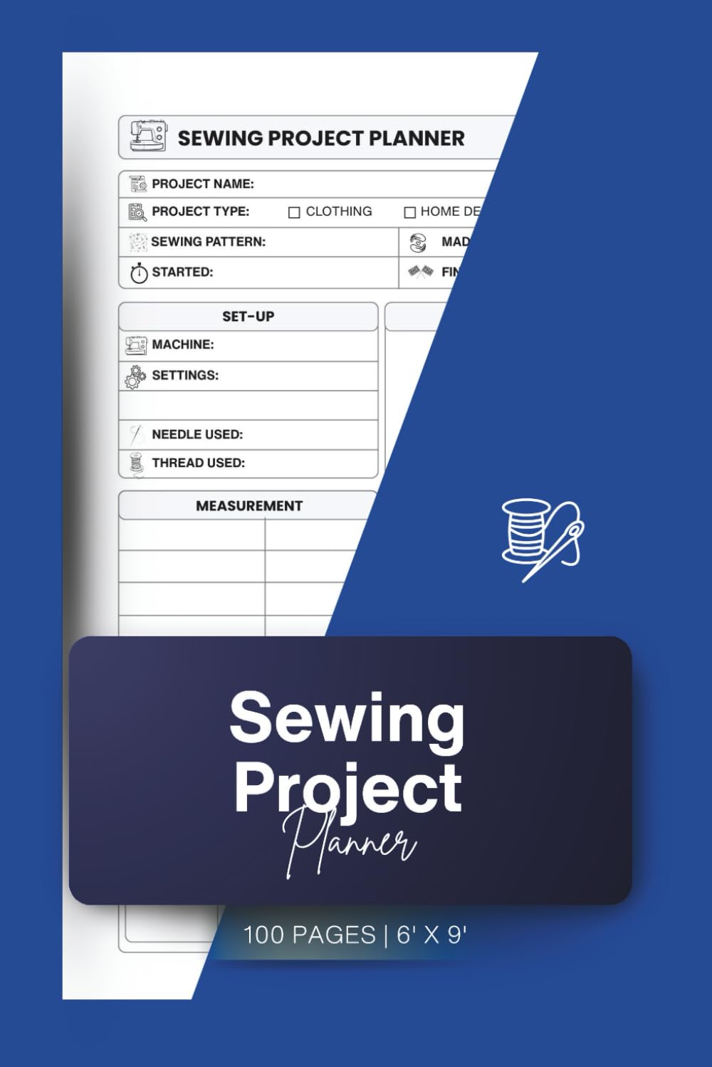 capítulo por capítulo baixar Sewing Project Planner: Track Sewing Patterns, Fabrics, Measurements and Ideas in One Handy Organizer