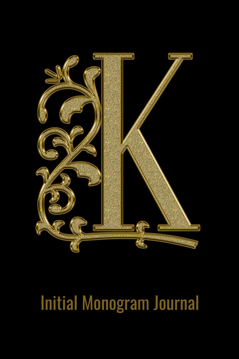 K: Initial Monogram Journal: Letter K Personalized 6x9 Blank Lined Notebook baixar livro de graça