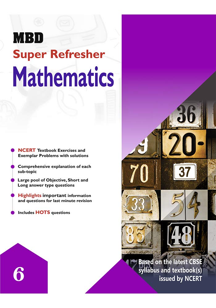 MBD SUPER REFRESHER MATHEMATICS - VI (CBSE) (E) (English Edition)