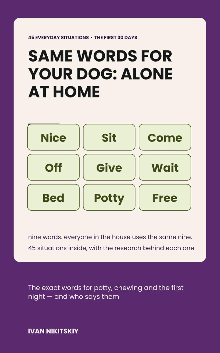 capítulo por capítulo baixar Same Words for Your Dog: Alone at Home: Reward-Based Training for Time Spent Alone