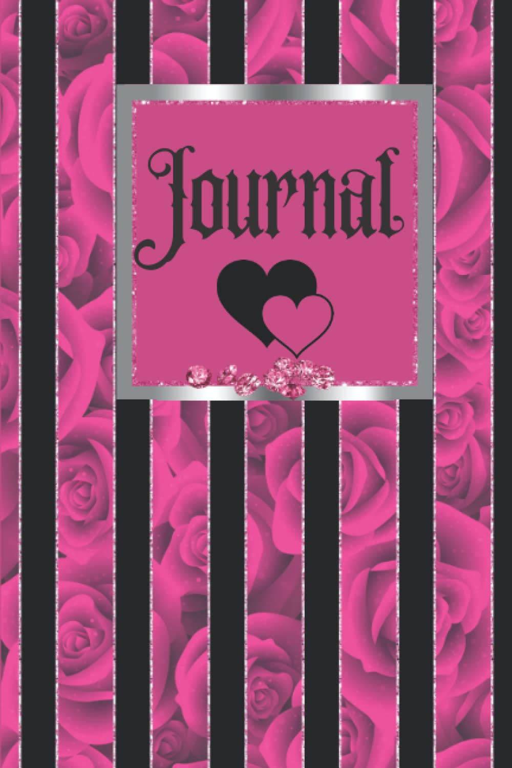 Journal: Beautiful Pink and Black Floral Journal | Diary | Notebook | for Gift giving or for your own writing therapy, great relaxation method, 150 Pages, 6*9 inches. baixar livro de graça