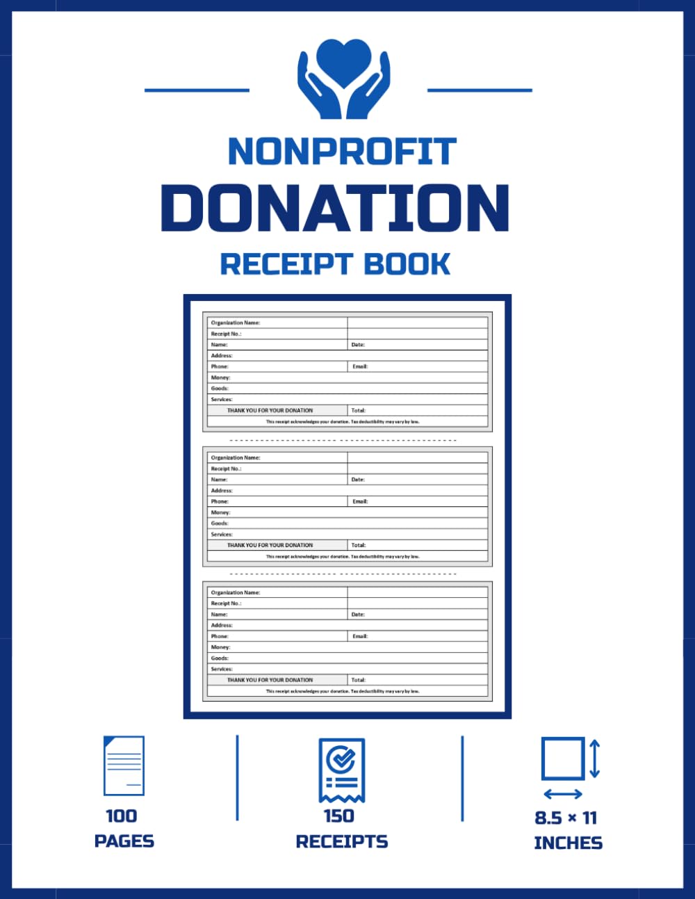 capítulo por capítulo baixar Nonprofit Donation Receipt Book: Charitable Donation Forms, Receipt Tracking, Nonprofit Accounting, Donor Records & Financial Management.