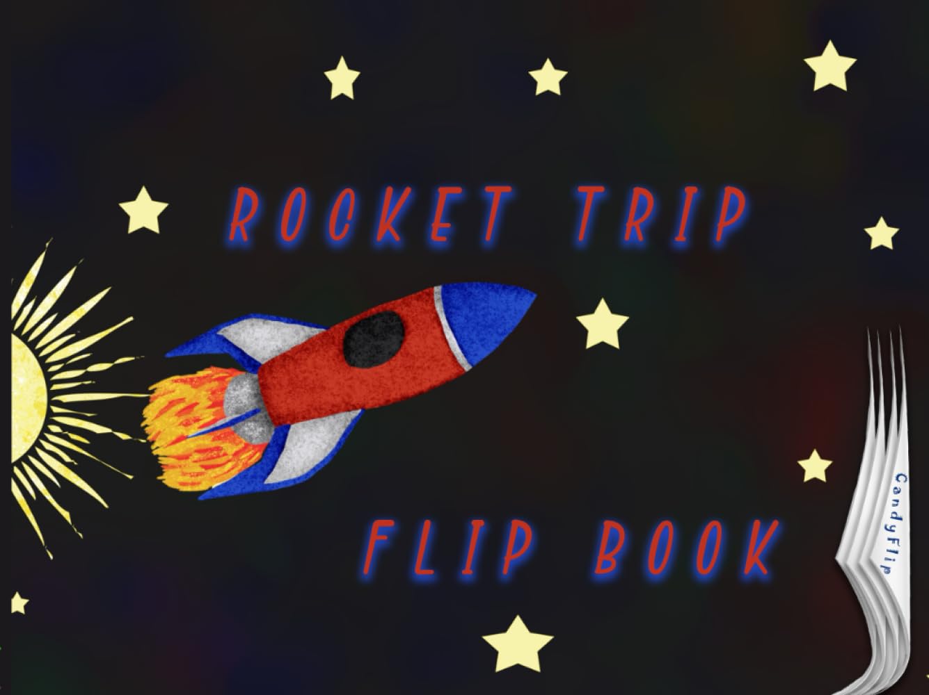 capítulo por capítulo baixar Rocket Trip Flip Book: Fun flicker book with a space theme, flip the pages to watch the picture animate