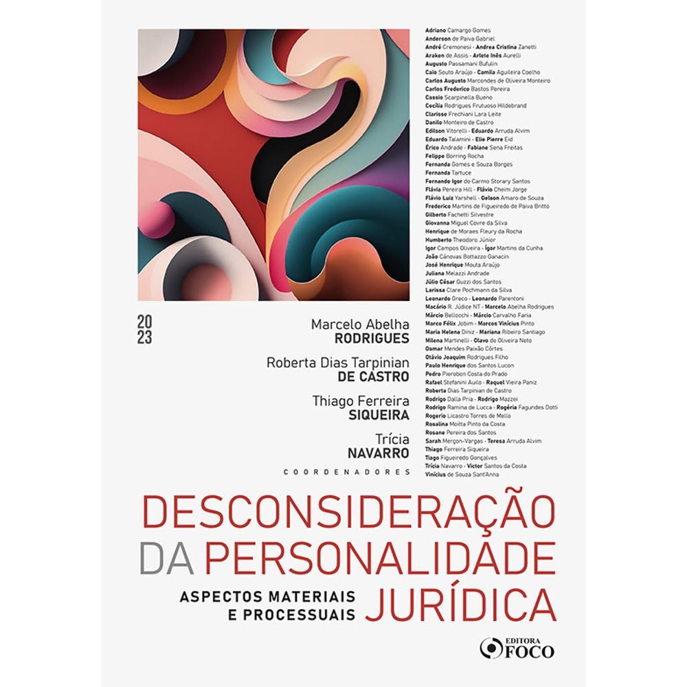 capítulo por capítulo baixar Desconsideração da Personalidade Jurídica - Aspectos Materiais e Processuais - 1ª ED - 2023