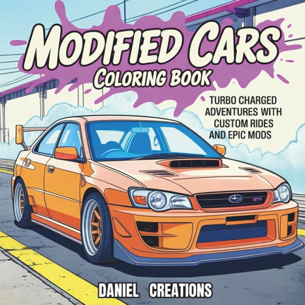 capítulo por capítulo baixar Modified Cars Coloring Book: Turbo Charged Adventures with Custom Rides and Epic Mods