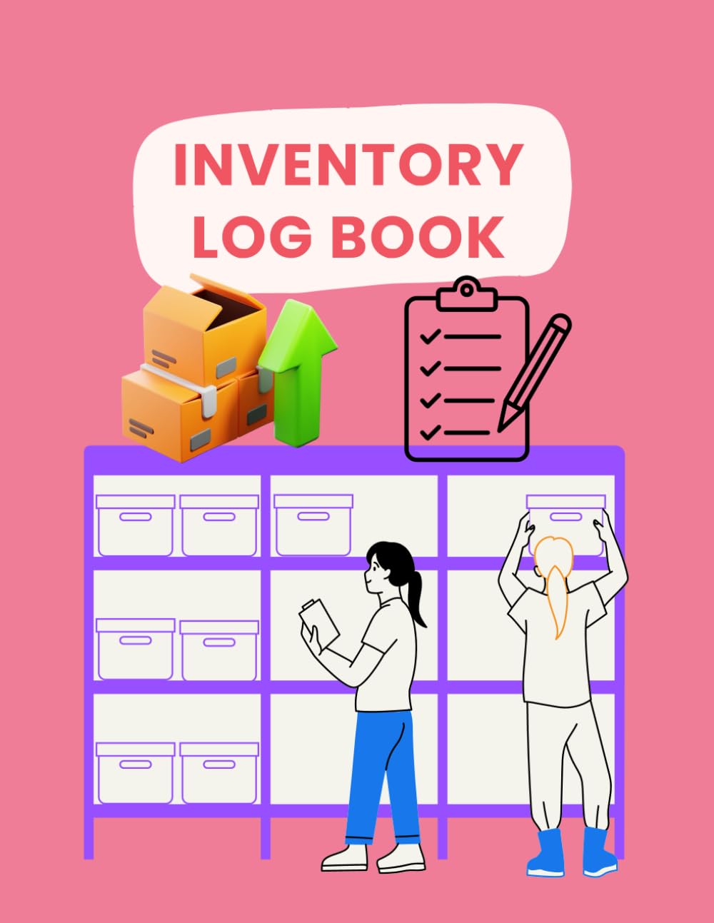 Inventory Log Book: Simple Small Business Product and Personal Use Inventory Record Book | 8.5" X 11" | 140 Pages baixar livro de graça