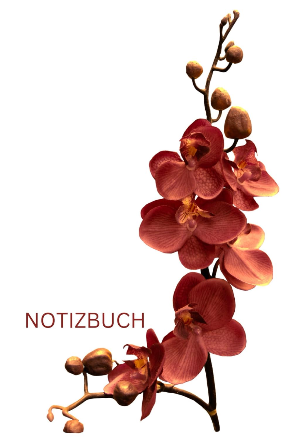 Notizbuch Orchidee, Buch: Geschenk Idee für Blumen Liebhaber & Pflanzen Fans, blanko, Accessoires, Orchideenmotiv, DIN A5: Tagebuch, Journal,... Glücksbuch, Deko (German Edition) baixar livro de graça