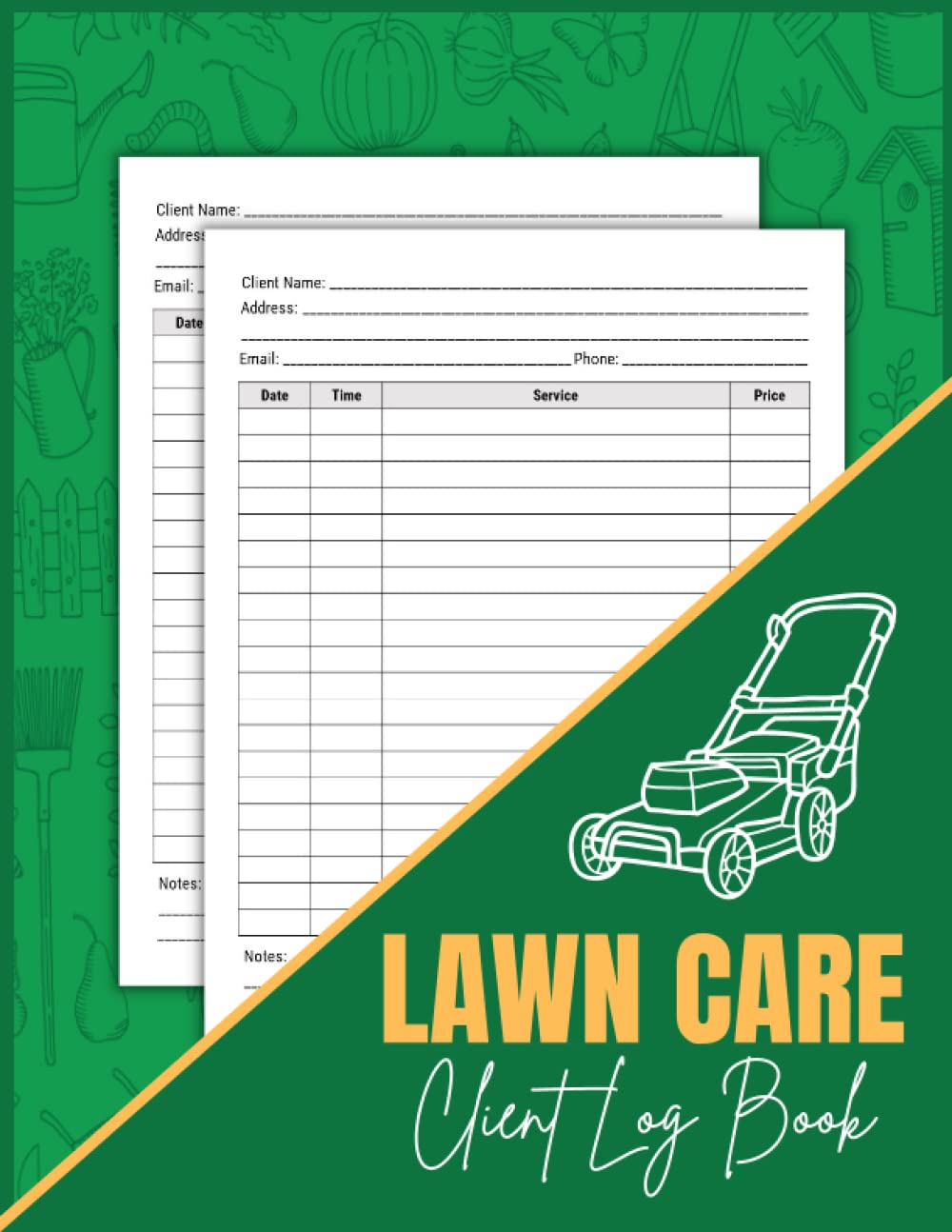 ler totalmente Lawn Care Client Log Book: Landscaper Customer Logbook & Journal for Lawn Care Businesses to Keep a Record of Your Client's Information