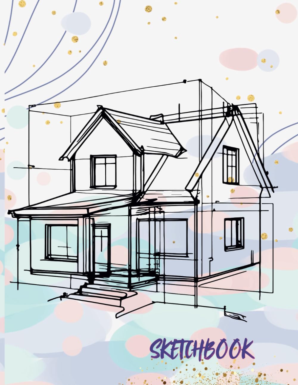 Sketch book: Large notebook for drawing, doodling or sketching, 110 Pages | 8.5" x 11" house Design baixar livro de graça