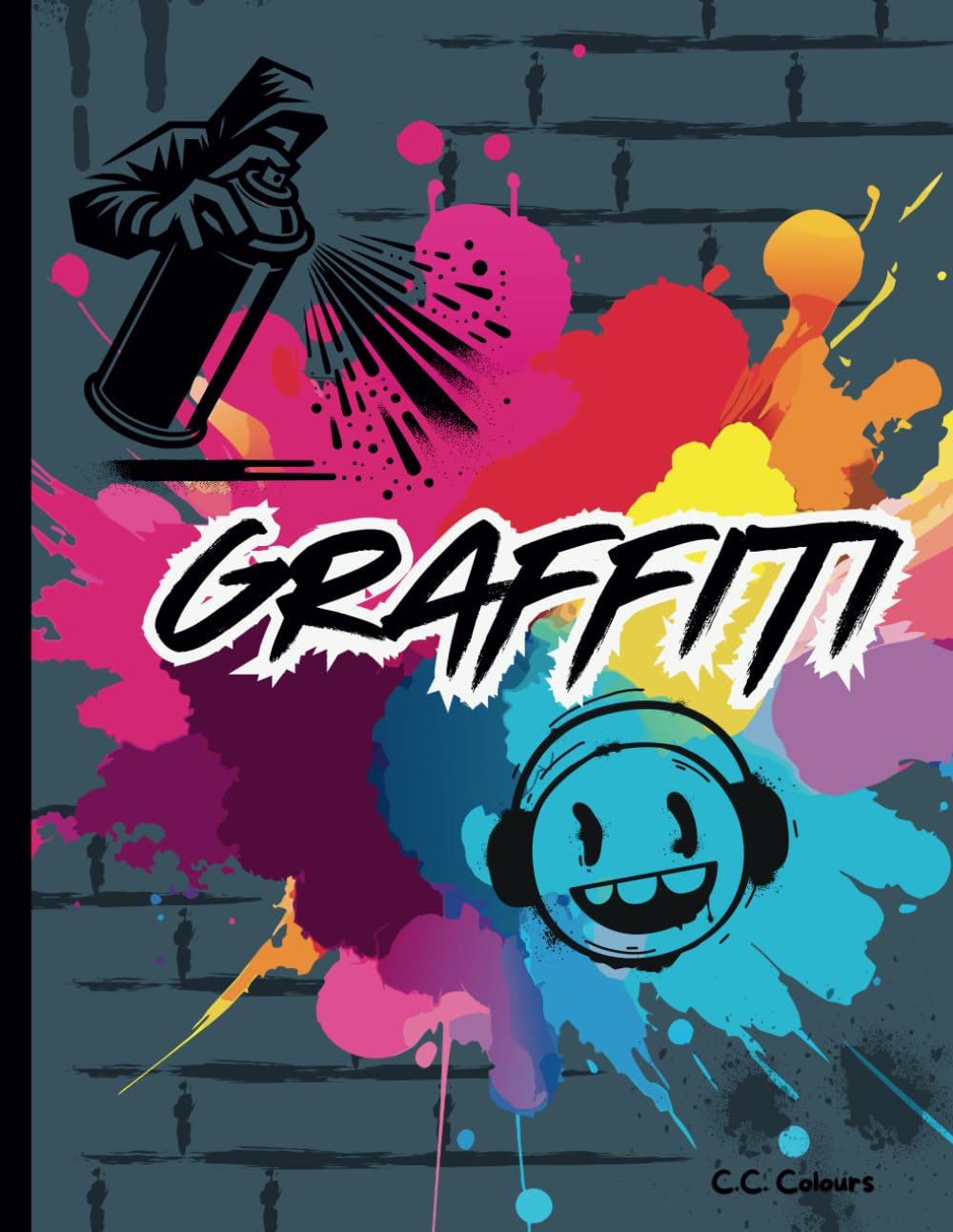 capítulo por capítulo baixar Graffiti: Das Malbuch mit 55 Motiven auf 110 Seiten bietet eine entspannte Auszeit für Kinder, Jugendliche und Erwachsene (German Edition)