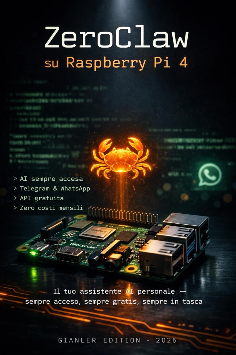 ler totalmente ZeroClaw su Raspberry Pi 4: Installa il tuo assistente AI personale in un pomeriggio - gratis, sempre acceso, sempre tuo