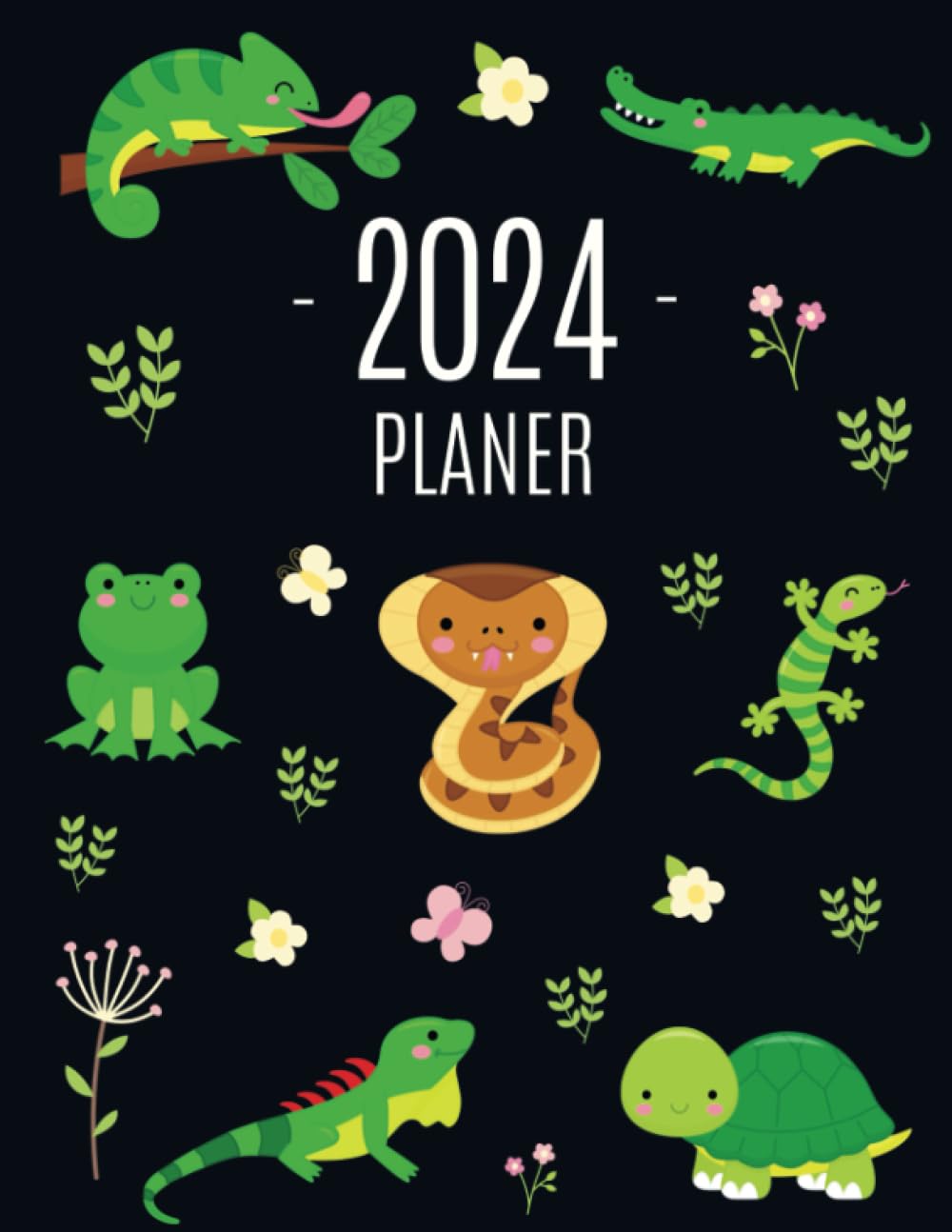 ler totalmente Reptilien & Amphibien Planer 2024: Agenda Planer 2024: Top organisiert durchs Jahr! | Planer Kalender 2024 mit Wochenansicht | Mit Frosch, Schlange, Schildkröte und Krokodil (German Edition)