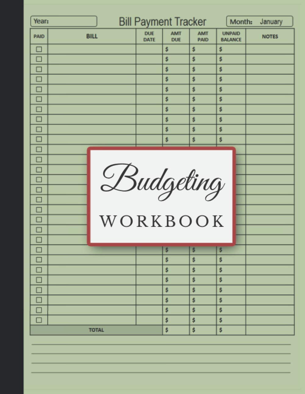 Budgeting Workbook: Monthly Debt Tracker for paying Off Your Debts for 2 Years | 24 Months of Tracking, Budget Planner and Bill Organizer baixar livro de graça