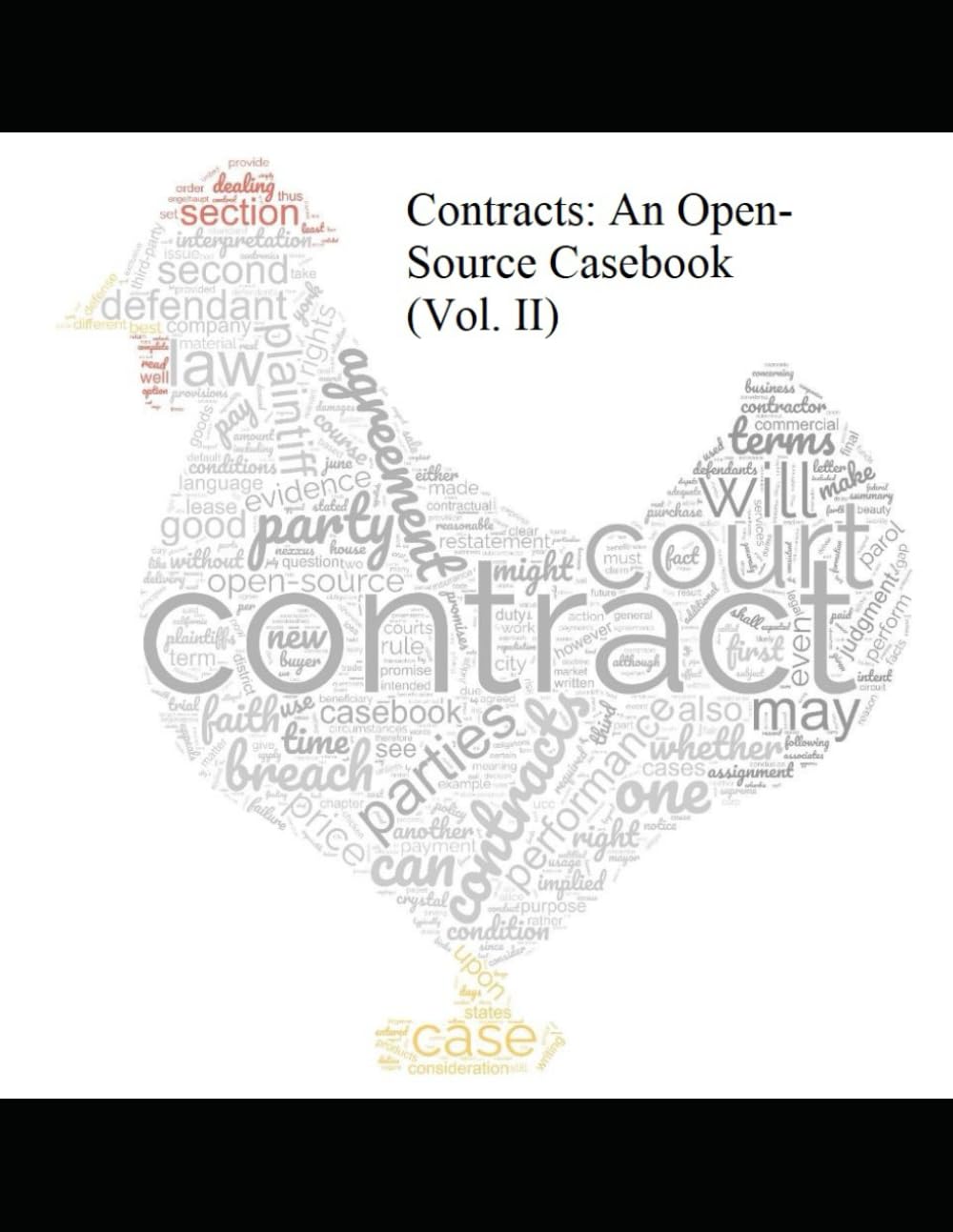 ler totalmente Contracts: An Open-Source Casebook: July 2025 Edition, starting with consideration, Vol. II