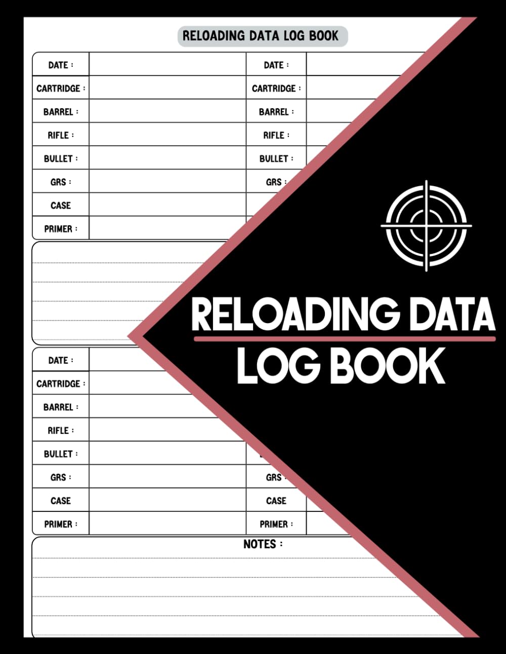 ler totalmente Reloading data log book: Detailed Hand Reloading Data Journal for For Reloaders to Track & Record Reloading Ammunition | Logbook For Shooters.