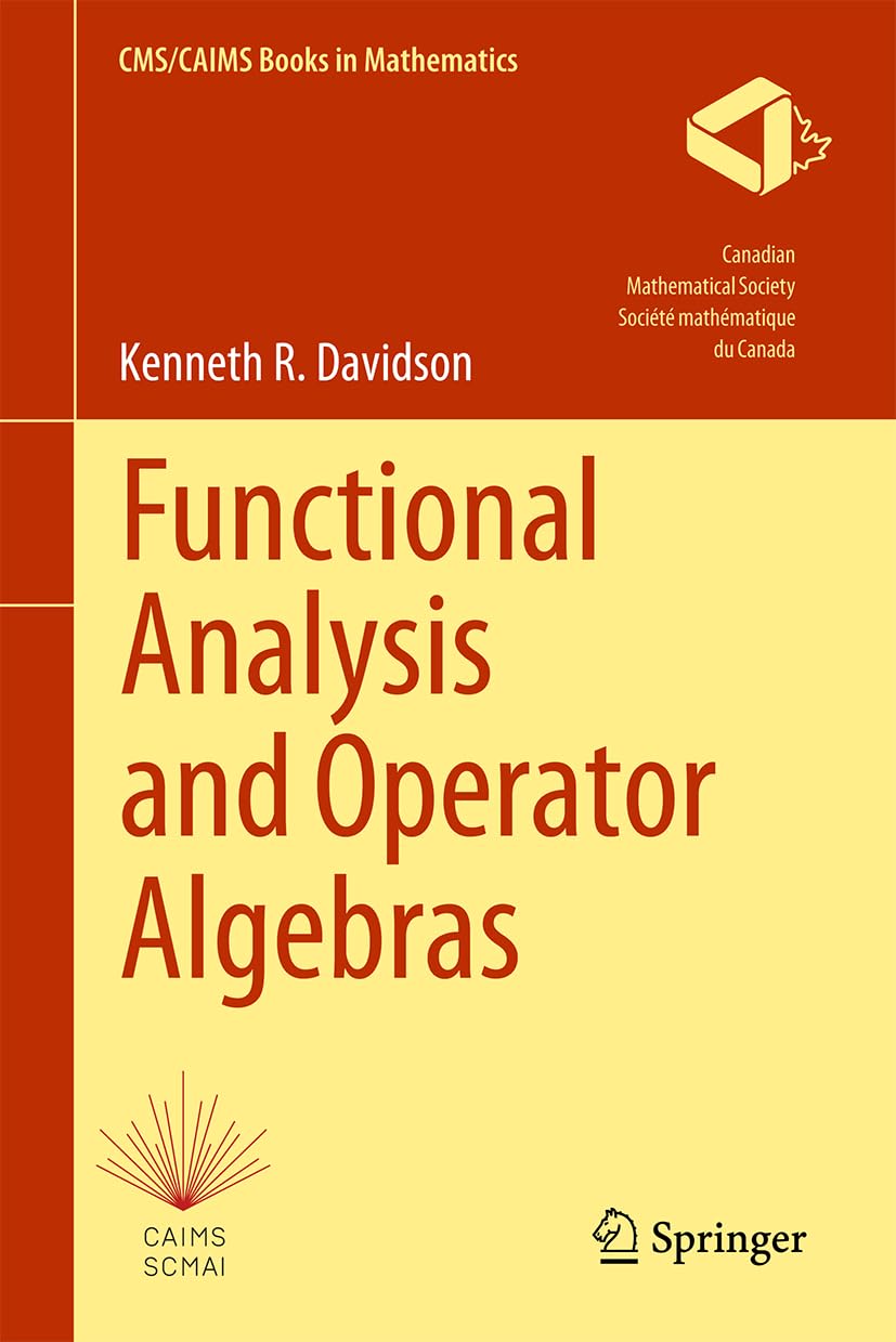 ler totalmente Functional Analysis and Operator Algebras: 13