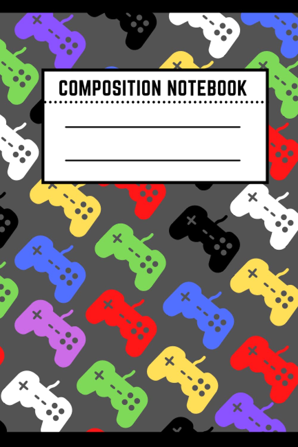 capítulo por capítulo baixar Composition Notebook: Primary College Ruled Notebook for Video Game Player: PC Controller Journal for School | Colorful Computer Console Theme