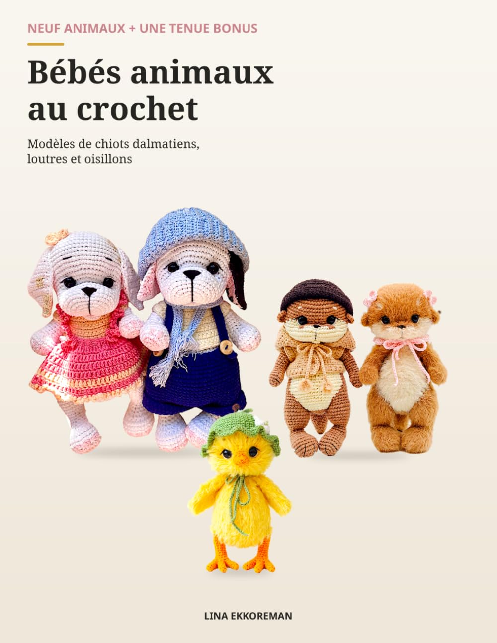 Bébés animaux au crochet: Modèles de chiots dalmatiens, loutres et oisillons (Amigurumi Français) (French Edition) baixar livro de graça