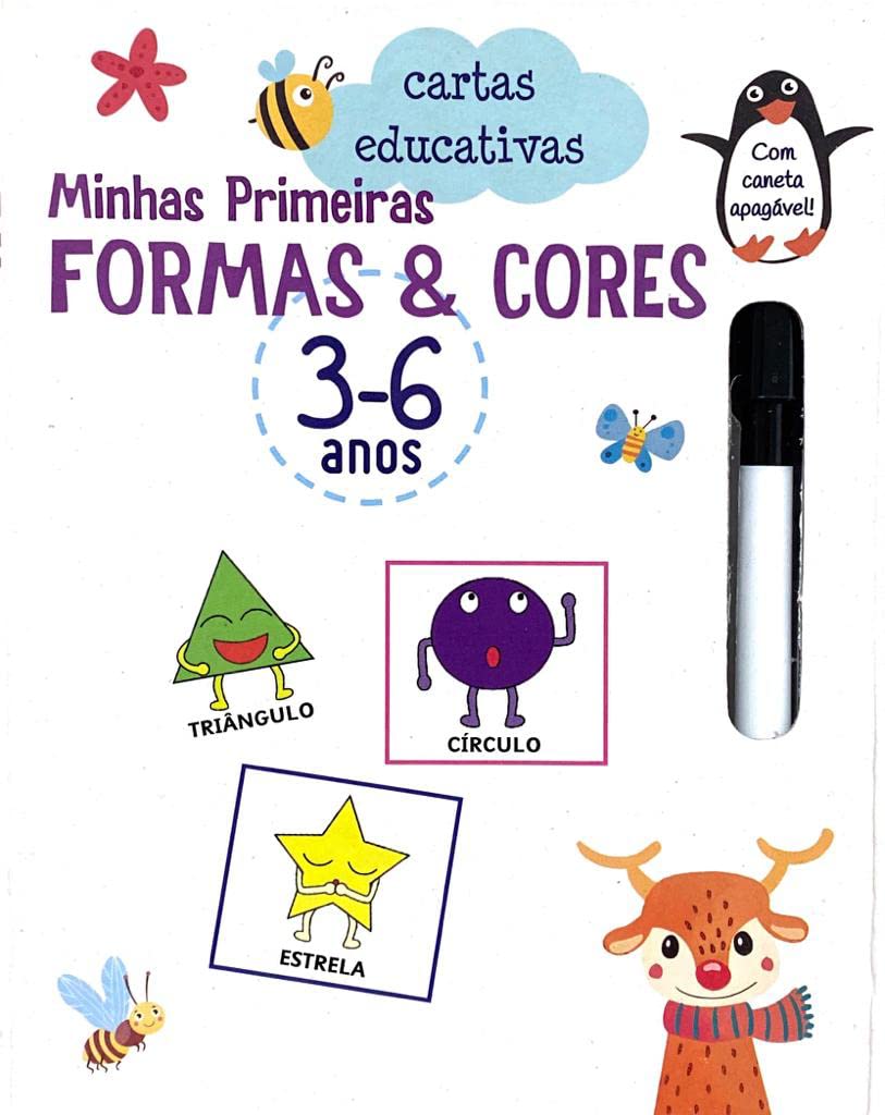 Cartas Educativas - Minhas Primeiras Formas Cores baixar o livro de graça