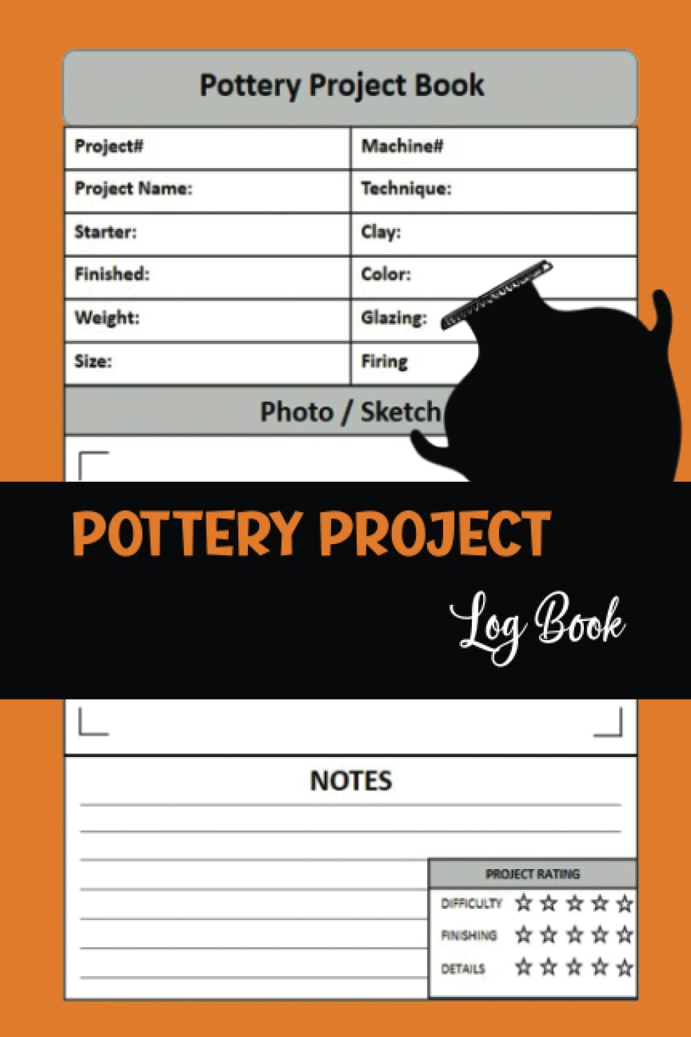 Pottery Project Log Book: To Keep Record For Beginners & Professionals for your pottery project. | size (6×9) page 120. baixar o livro de graça