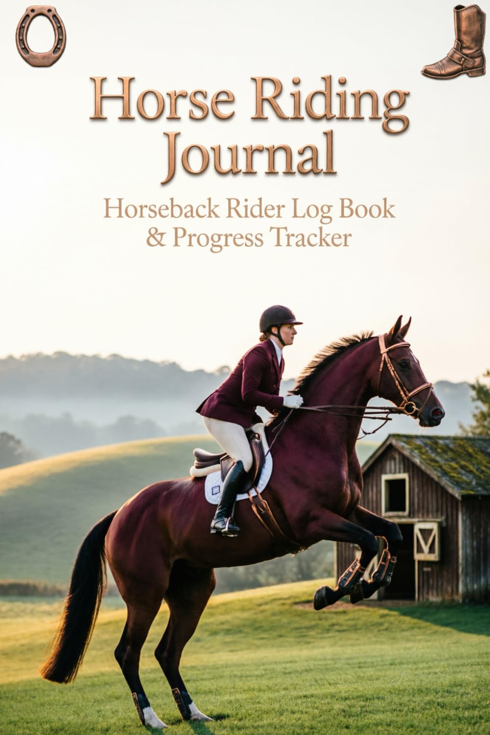 ler totalmente Horse Riding Journal: Horseback Rider Log Book And Progress Tracker: Organize 120 Sessions, Track Care, Training, and Performance in a Portable 6x9 Logbook