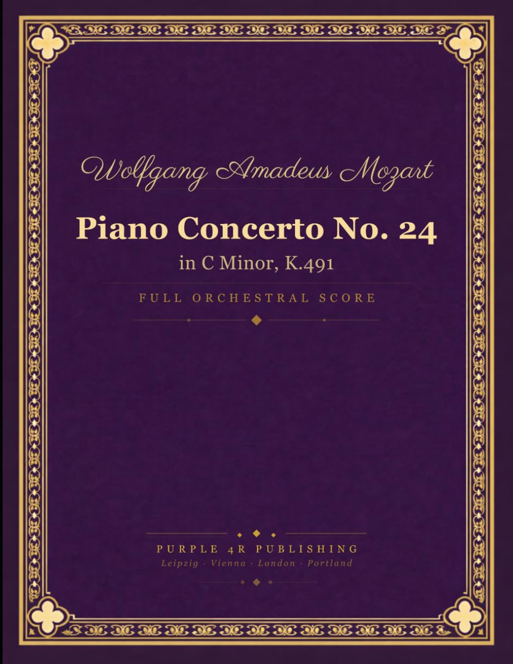 capítulo por capítulo baixar Mozart: Piano Concerto No. 24 in C minor, K. 491 - Full Orchestral Score