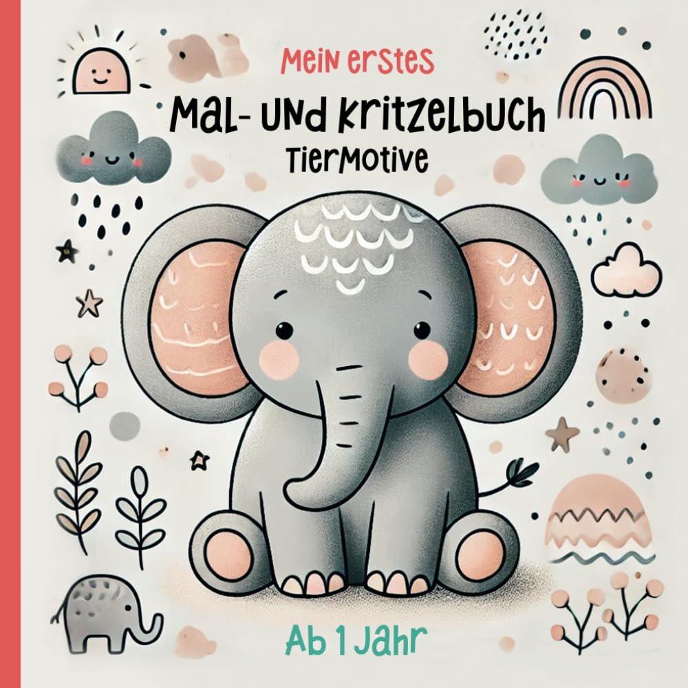 Mein erstes Mal- und Kritzelbuch "Tiermotive" (German Edition) baixar o livro de graça