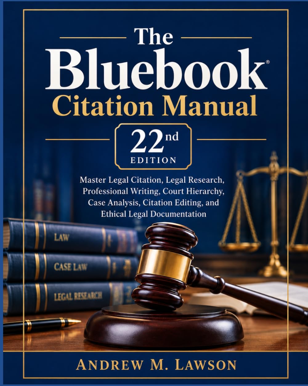 capítulo por capítulo baixar The Bluebook Citation Manual 22nd Edition: Master Legal Citation, Legal Research, Professional Writing, Court Hierarchy, Case Analysis, Citation Editing, and Ethical Legal Documentation